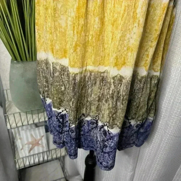 Rima BeachWorld Tank Colorblock Embroidered Womens One Size Fits Most - Picture 3 of 10